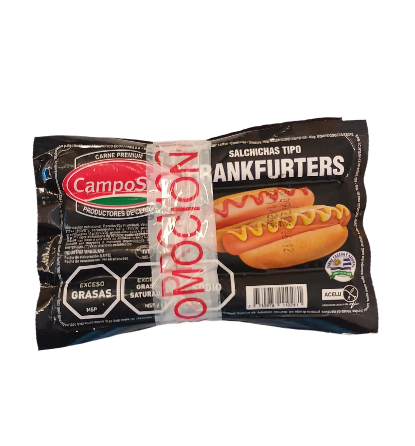 FRANKFURTERS CAMPOSUR X 16