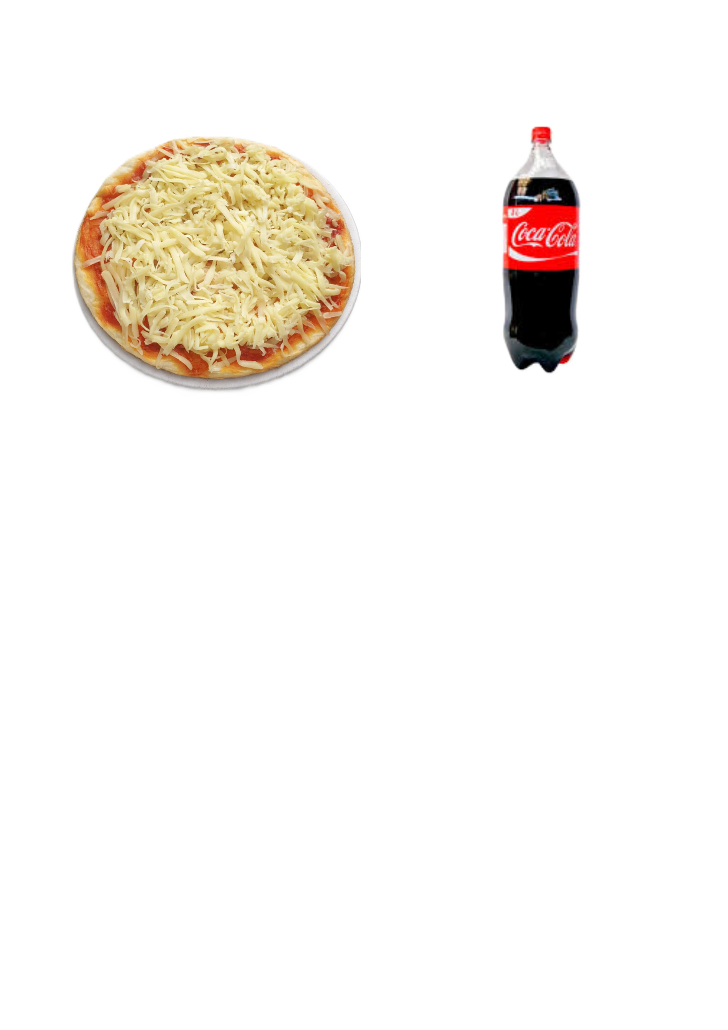 PROMO FINDE - PIZZETA FAMILIAR + COCA 3LTS
