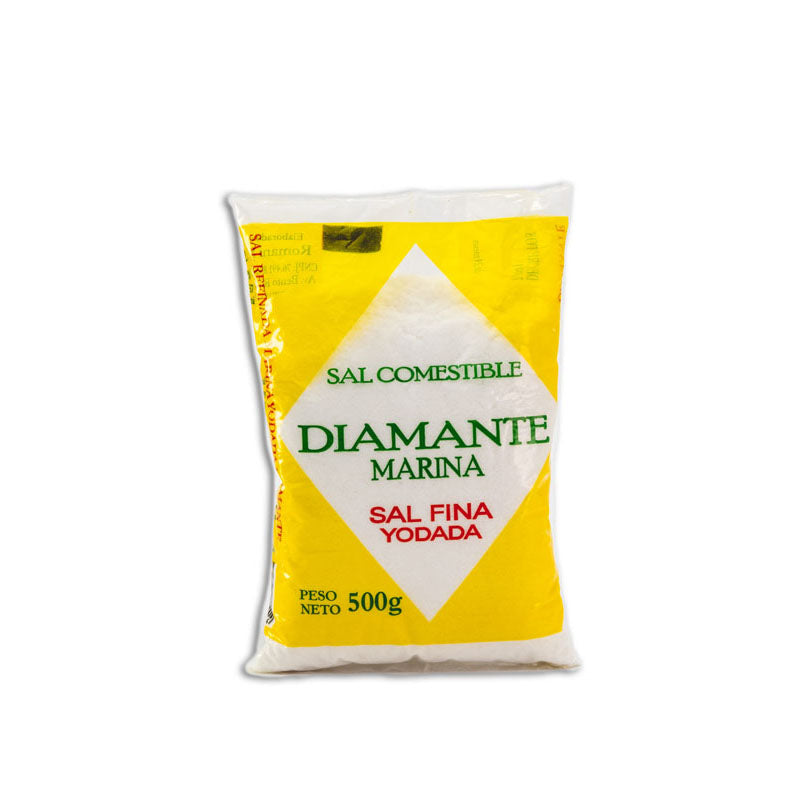 SAL DIAMANTE FINA YODOFLORADA 500G