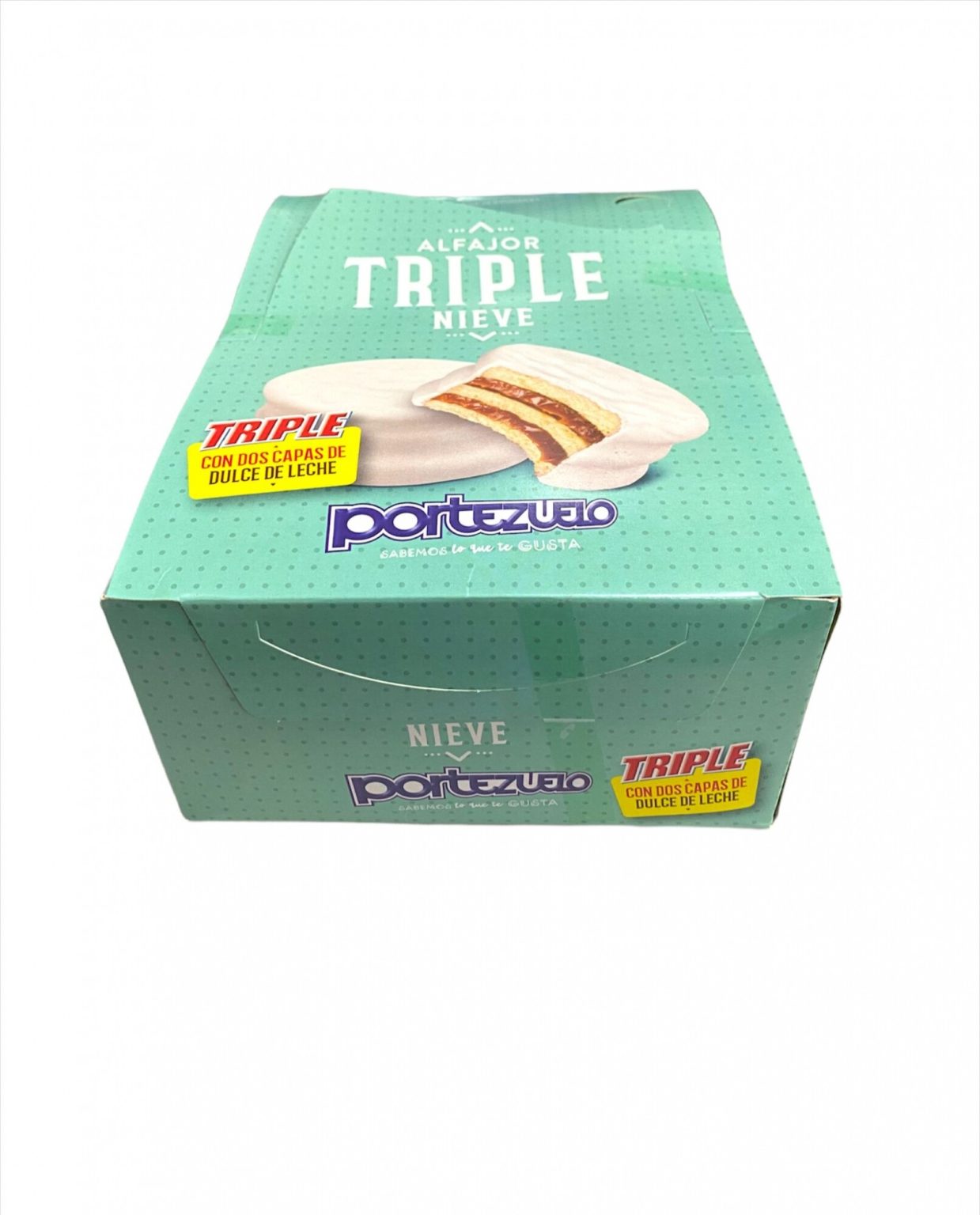 ALFAJOR PORTEZUELO TRIPLE NIEVE