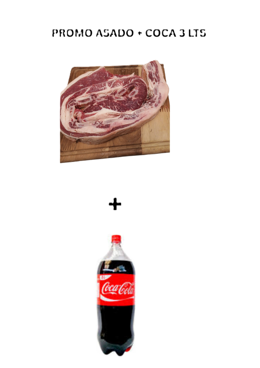 PROMO ASADO + COCA 3LITROS