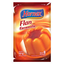 FLAN HORNEX X 8 PORCIONES VAINILLA