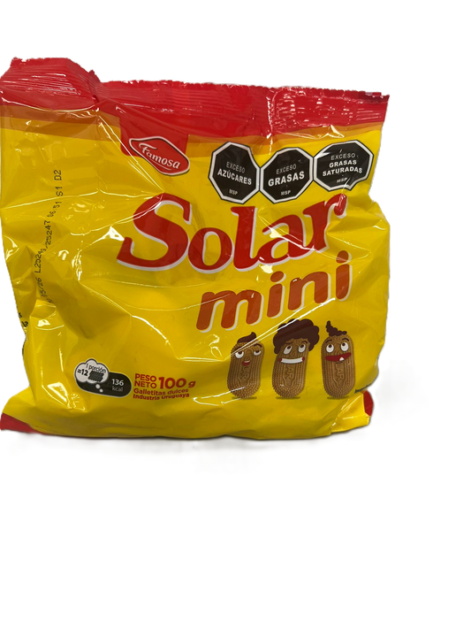 GALLETITAS MINI SOLAR 100GRMS