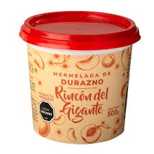 MERMELADA RINCON DEL GIGANTE 500 GRS. DURAZNO