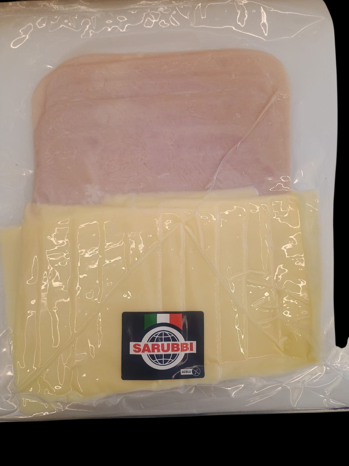 PROMO 200G JAMON Y QUESO SANDWICHE SARUBBI