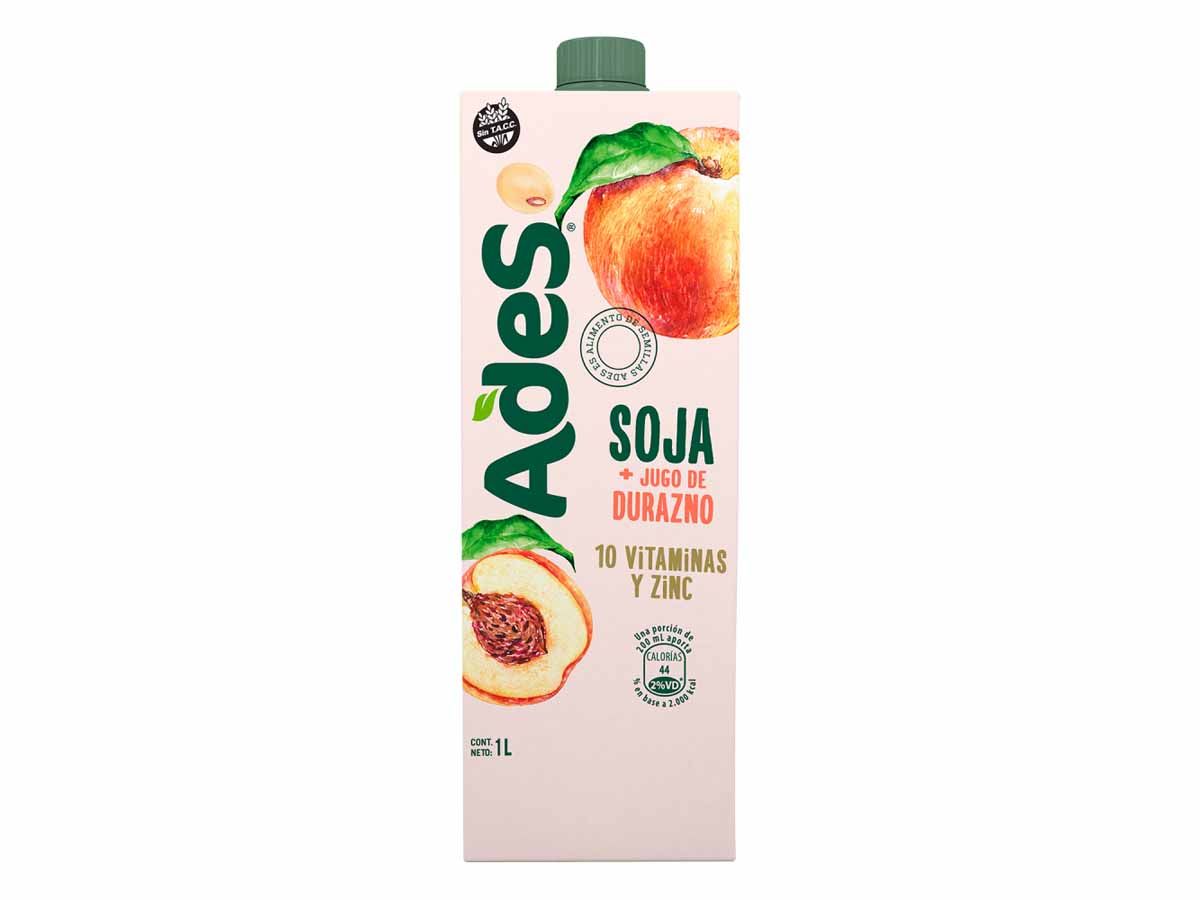 JUGOS ADES 1 LT. DURAZNO