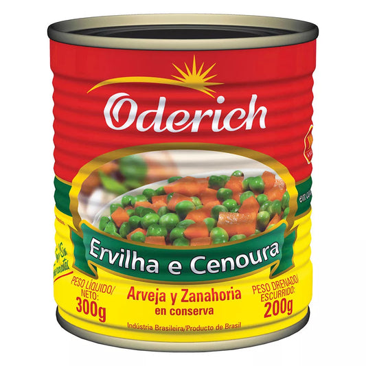 ARVEJAS Y ZANAHORIA ODERICH 200 GR
