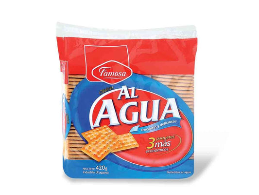 GALLETAS FAMOSA AL AGUA X 420 GRS.