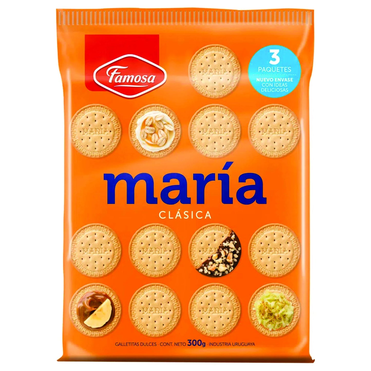 GALLETAS MARIA FAMOSA 300 GRS.