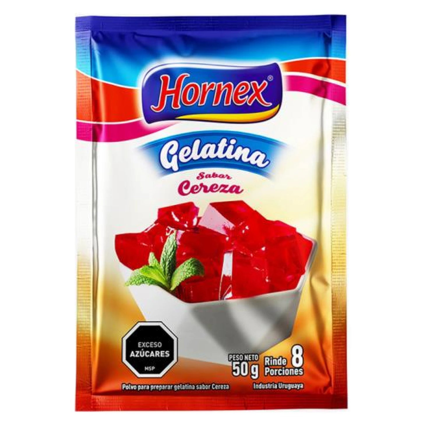 GELATINA HORNEX 8 POR. CEREZA
