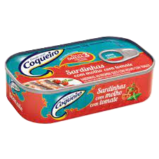 SARDINAS COQUEIRO 125G C/SALSA DE TOMATE